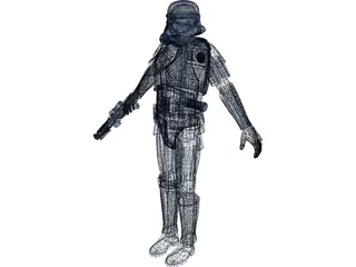 Star Wars Stormtrooper 3D Model preview