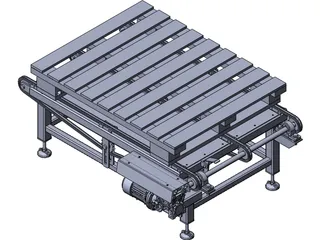 Pallet Dispenser 3D Model preview