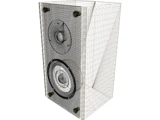 Speaker 3D Model preview