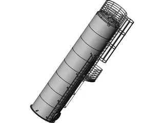 Water Tank 3D Model preview