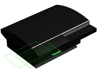 Sony Playstation 3 3D Model preview