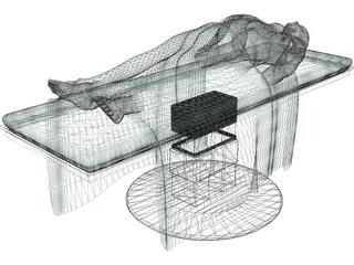 Forensic Subject 3D Model preview