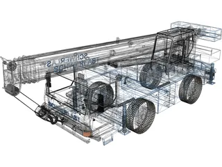 Schwerlast Lifter 3D Model preview