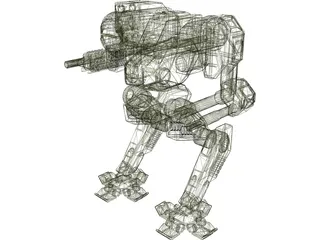 Chimera Battletech 3D Model preview