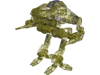 Cougar Battletech 3D Model preview
