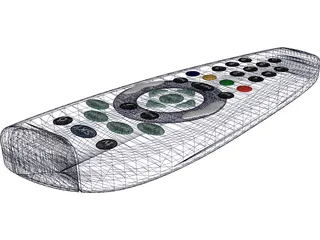 Remote Control 3D Model preview