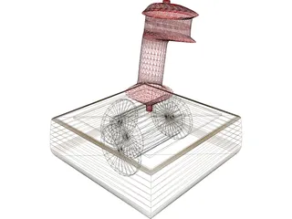 Joystick 3D Model preview