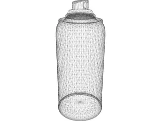 Can Spray 3D Model preview