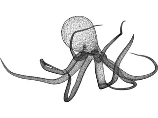 Octopus 3D Model preview