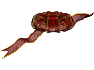 Fancy Bow 3D Model preview