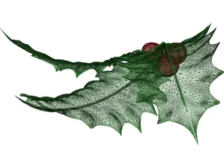 Holly 3D Model preview