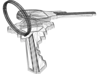 Keys 3D Model preview