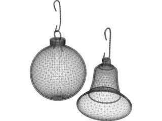 Ornaments 3D Model preview