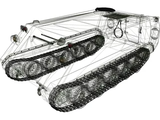 M-113 3D Model preview