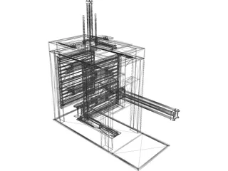 Mold Press 3D Model preview