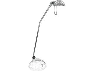 Lamp Desk 3D Model preview