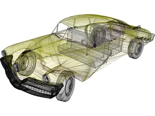 Tucker Sedan (1948) 3D Model preview