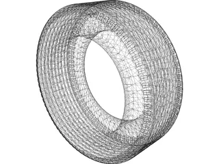 Tire Generic 3D Model preview