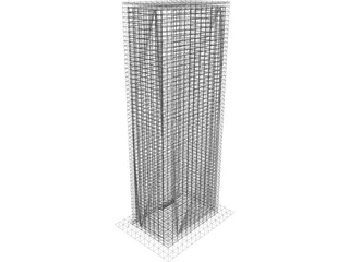 Skyscraper 3D Model preview