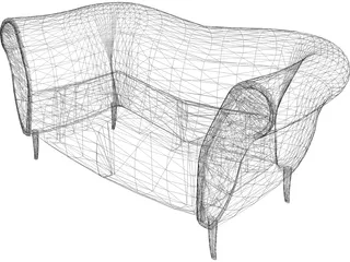 Sofa 3D Model preview