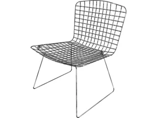 Chair Bertoia 3D Model preview