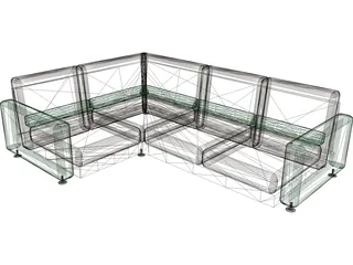 Couch 3D Model preview