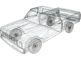 Dodge Ram (1984) 3D Model preview