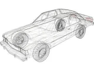 Plymouth Aspen (1981) 3D Model preview