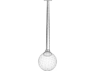Pendant Dineing Princeton 3D Model preview