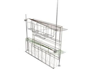 Stand 3D Model preview