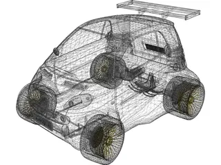 Smart [Tuned] 3D Model preview