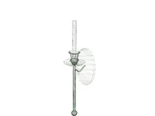 Lamp Wall 3D Model preview