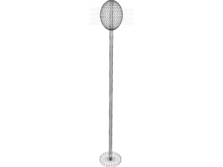 Lamp Floor 3D Model preview