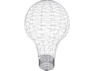 Light Bulb 3D Model preview