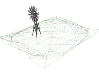 Windmill 3D Model preview