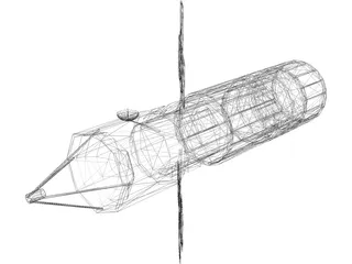 Satellite Zenith 3D Model preview