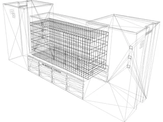 VA Medical Center 3D Model preview