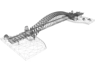 Iron Bridge 3D Model preview