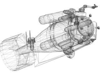 Submersible 3D Model preview