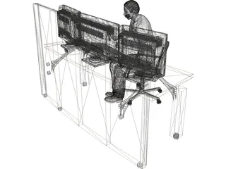 Console 3D Model preview