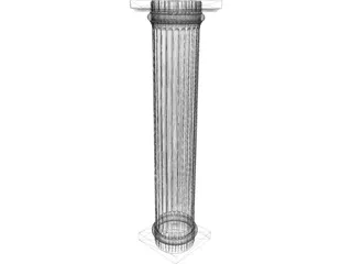 Column 3D Model preview
