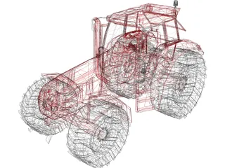 Steyr 9145 3D Model preview