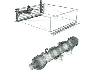 AC&R Evaperator and Condenser 3D Model preview