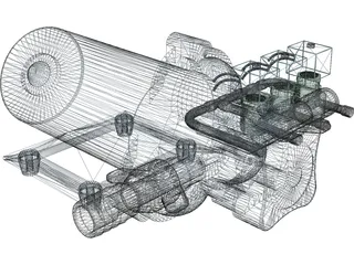 AC&R Circ Pump and TXVs 3D Model preview