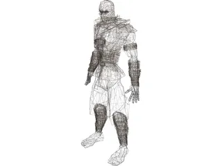 Ninja 3D Model preview