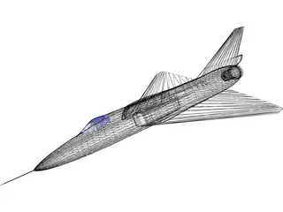 F-102 3D Model preview