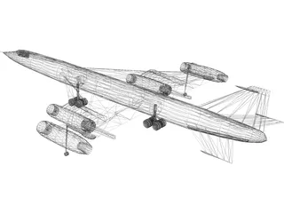 Myasishchev M-50 Bounder 3D Model preview