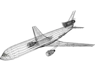 KC-10 Extender 3D Model preview