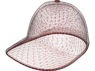 Baseball Cap 3D Model preview