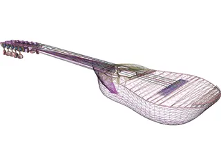 Charango 3D Model preview